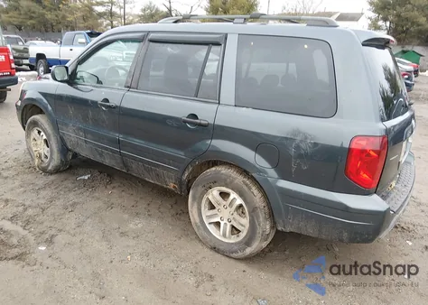 2004 Honda Pilot Ex-L z USA, uszkodzony, nr VIN 2HKYF18524H565687
